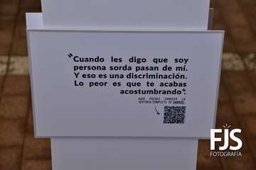 Exposición sobre la diversidad sexual en el Mercado Municipal/Francisco Javier Santana.